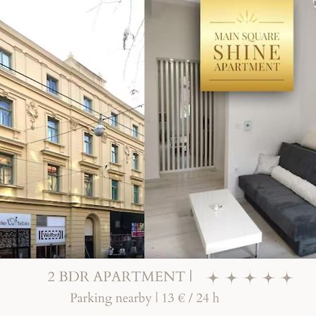 Luxurios And Historic Apartment "Shine" - Right On The Main Square Zágráb Kültér fotó