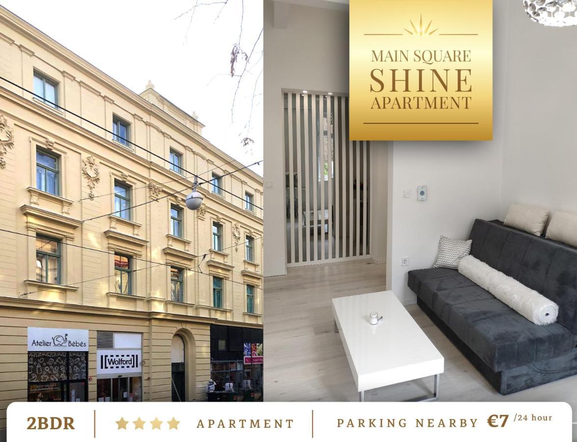 Luxurios And Historic Apartment "Shine" - Right On The Main Square Zágráb Kültér fotó